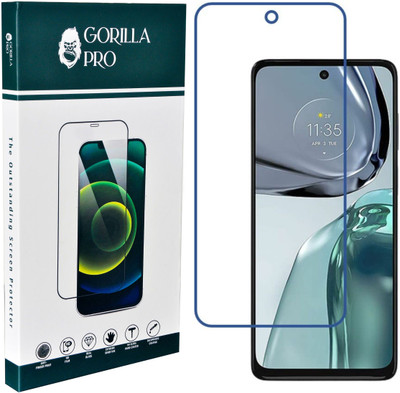 GORILLA PRO Edge To Edge Tempered Glass for MOTOROLA Moto G62 5G(Pack of 1)