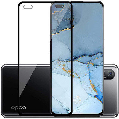 9H Edge To Edge Tempered Glass for Oppo Reno 3 PRO (9H Hardness-11D)(Pack of 1)