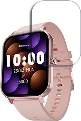 ARBAN Edge To Edge Tempered Glass for crossbeats Ignite Pingg 1.83 inch SMARTWATCH SCREEN GUARD(Pack of 1)