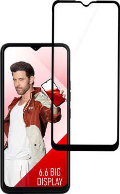 GLOBAL NOMAD Edge To Edge Tempered Glass for itel A60(Pack of 1)