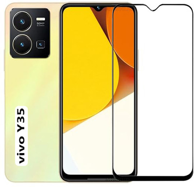 iCopertina Edge To Edge Tempered Glass for vivo Y35(Pack of 1)
