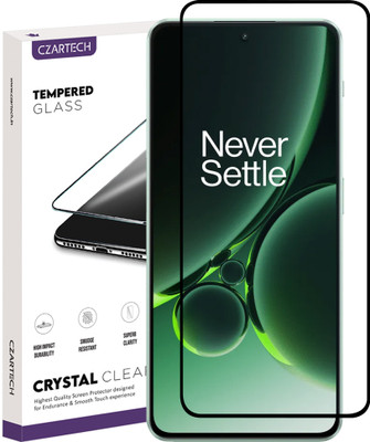 CZARTECH Edge To Edge Tempered Glass for OnePlus Nord 3, OnePlus Nord CE 3 5G(Pack of 1)