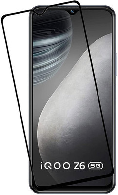 GORILLA Extra Strong Premium Edge To Edge Tempered Glass for IQOO Z6 Lite 5G(Pack of 1)