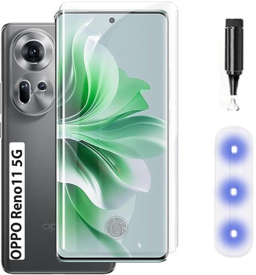 iCopertina Edge To Edge Tempered Glass for OPPO Reno11 5G(Pack of 1)