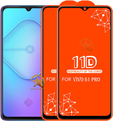 HQ Protection Edge To Edge Tempered Glass for VIVO S1 Pro(Pack of 2)