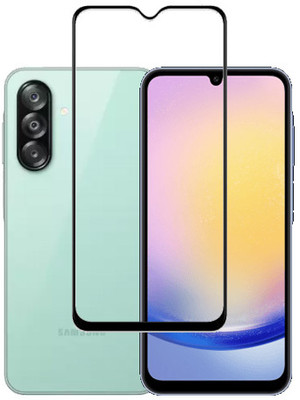 HOBBYTRONICS Edge To Edge Tempered Glass for Samsung A26(Pack of 1)