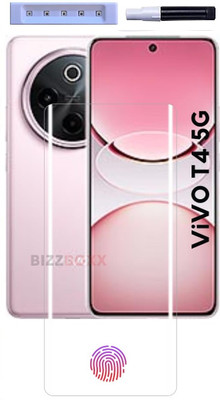 GDBUY Edge To Edge Tempered Glass for Vivo T4 5G, Vivo T4(Pack of 1)