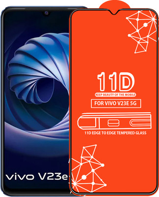Roxel Edge To Edge Tempered Glass for Vivo V23E 5G(Pack of 1)