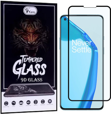iKare Edge To Edge Tempered Glass for Oneplus 9R(Pack of 1)