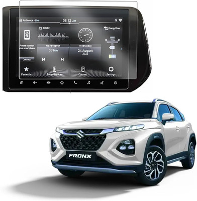 KACA Edge To Edge Screen Guard for Suzuki Fronx Delta 1.2L MT Car's Touch Screen GPS System [Clear:1](Pack of 2)