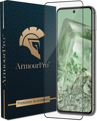 ArmourPro Edge To Edge Tempered Glass for Google Pixel 8 5G, Google Pixel 8, Pixel 8 5G, Tempered Glass(Pack of 1)