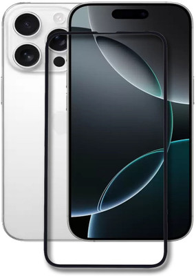 NSTAR Edge To Edge Tempered Glass for Apple Iphone 16 Pro Max(Pack of 1)