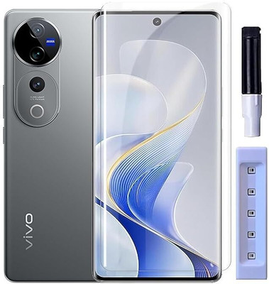 SHIVAAY Edge To Edge Tempered Glass for VIVO V40 PRO, V40 PRO(Pack of 1)