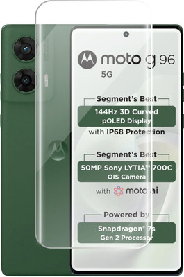 Flipkart SmartBuy Edge To Edge Tempered Glass for Moto G96 5G, Motorola G96 5G(Pack of 1)