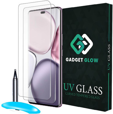 Gadget Glow Edge To Edge Tempered Glass for Honor X9C 5G, Honor X9C, Advanced HD+ UV Guard(Pack of 2)