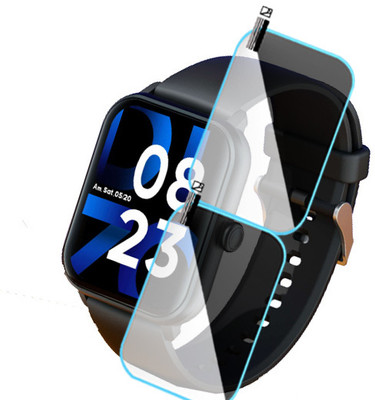 EZGER Edge To Edge Tempered Glass for DIZO Watch D2(Pack of 3)