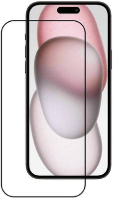 DSCASE Edge To Edge Tempered Glass for Apple iPhone 16, iPhone 16(Pack of 1)