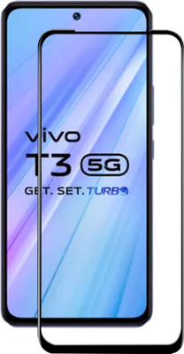 VAlight Edge To Edge Tempered Glass for vivo T3 5G, vivo T3 5G(Pack of 1)