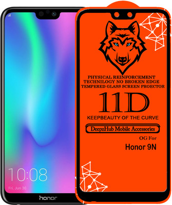DeepzHub Edge To Edge Tempered Glass for Honor 9N(Pack of 1)