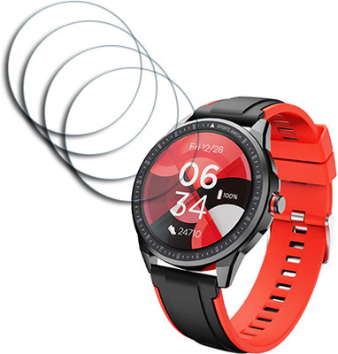 ARBAN Edge To Edge Tempered Glass for boAt Watch Flash 33mm SMARTWATCH SCREEN GUARD(Pack of 4)