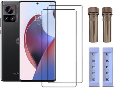 RVTCC Edge To Edge Tempered Glass for Motorola Edge 30 Ultra(Pack of 1)