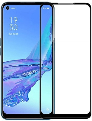 ChutPutMart Edge To Edge Tempered Glass for Screen Protector Full HD Oppo A53(Pack of 1)
