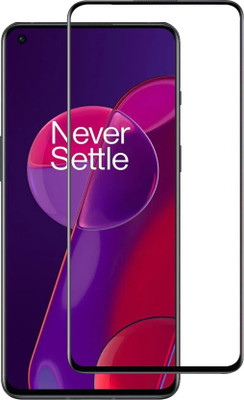 DMJHP Edge To Edge Tempered Glass for OnePlus 9RT(Pack of 1)