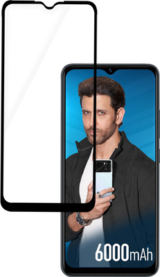 HUPSHY Edge To Edge Tempered Glass for itel P40(Pack of 1)