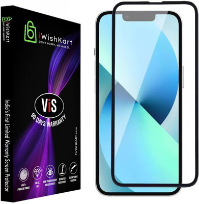 iWishKart Edge To Edge Tempered Glass for Apple iPhone 14 Max, Apple iPhone 14 Max 5G(Pack of 2)