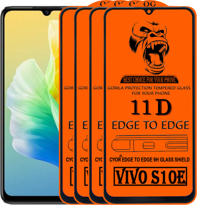 CYOR Edge To Edge Tempered Glass for VIVO S10E(Pack of 4)