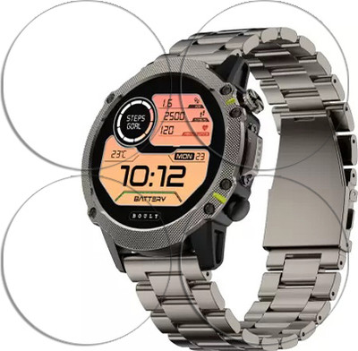 ARBAN Edge To Edge Tempered Glass for Boult Sterling Pro 1.43 inch SMARTWATCH SCREEN GUARD(Pack of 4)
