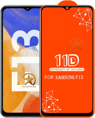 SEVEN7STAR Edge To Edge Tempered Glass for Samsung Galaxy F13(Pack of 1)