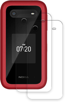 ARBAN Edge To Edge Tempered Glass for Nokia 2780 Flip TEMPERED GUARD FRONTP2(Pack of 2)