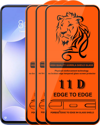Forego Edge To Edge Tempered Glass for Redmi K30(Pack of 3)