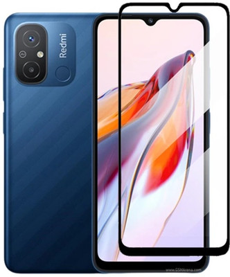 GLOBALCASE Tempered Glass Guard for MI 12C(Pack of 1)