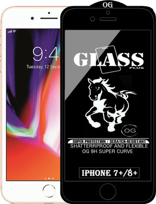 Rofix star Edge To Edge Tempered Glass for Apple iPhone 7 Plus(Pack of 1)
