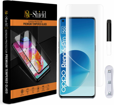 MS-Shield Edge To Edge Tempered Glass for OPPO Reno 6 Pro 5G(Pack of 1)