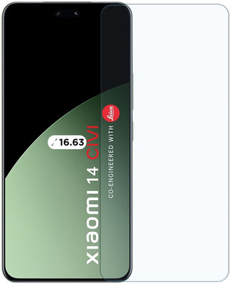 iKare Edge To Edge Tempered Glass for Xiaomi 14 CIVI(Pack of 1)
