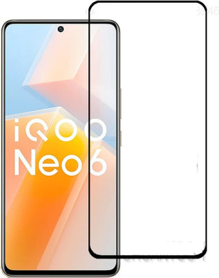 DMJHP Edge To Edge Tempered Glass for iQoo Neo 6(Pack of 1)
