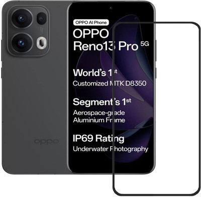 Chronic Edge To Edge Tempered Glass for OPPO Reno13 Pro 5G, OPPO Reno13 PRO(Pack of 1)