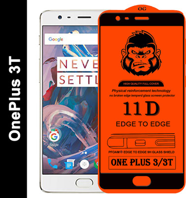 Xester Edge To Edge Tempered Glass for OnePlus 3T(Pack of 1)