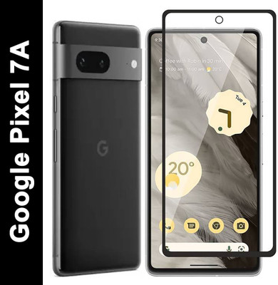YOGIJEET Edge To Edge Tempered Glass for Google Pixel 7A(Pack of 1)