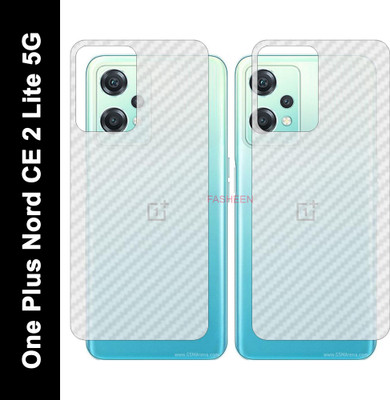 Fasheen Back Screen Guard for ONEPLUS NORD CE 2 LITE 5G CPH2381 (3D Carbon Fiber Finish)(Pack of 2)