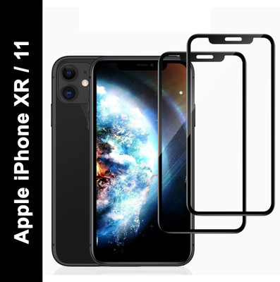 GLOBAL NOMAD Edge To Edge Tempered Glass for Apple iPhone 11, Apple iPhone XR(Pack of 1)