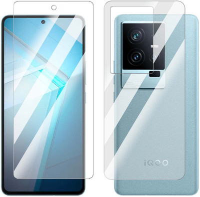 FCS Front and Back Screen Guard for vivo iQOO 11S Front+Back (Glossy)(Pack of 2)