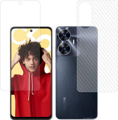Ten To 11 Front and Back Screen Guard for Realme C55(Pack of 2)