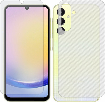 TELTREK Front and Back Screen Guard for Samsung Galaxy A25(Pack of 2)