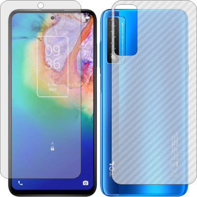 Mobling Front and Back Tempered Glass for TCL 20 5G(Pack of 2)