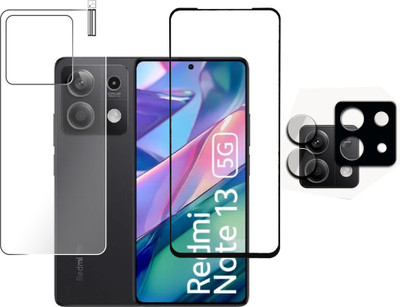 FINCH Front and Back Screen Guard for REDMI NOTE 13 5G, XIAOMI REDMI NOTE 13 5G, MI NOTE 13 5G, REDMI NOTE 13 5G(Pack of 3)