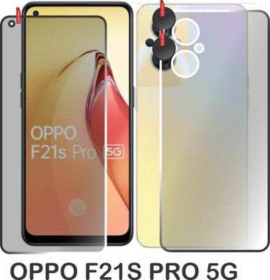 chakoor Front and Back Screen Guard for OPPo F21S PRO 5G(Pack of 2)